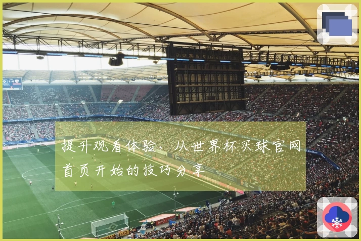 提升观看体验，从世界杯买球官网首页开始的技巧分享