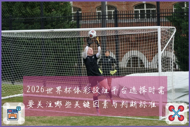 2026世界杯体彩投注平台选择时需要关注哪些关键因素与判断标准